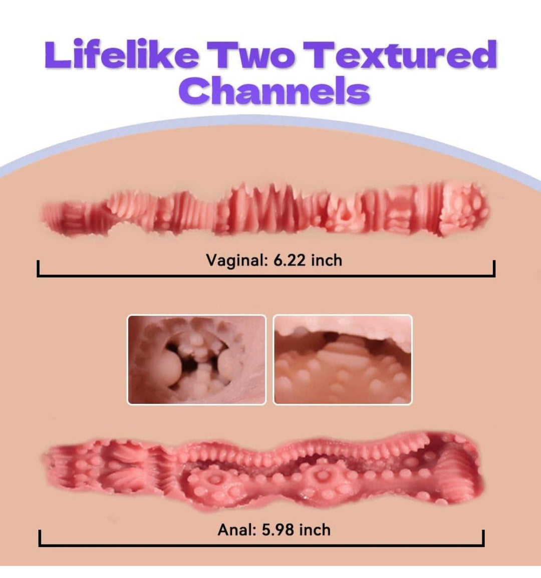Hannah - 5.8KG Mini Sex Doll with  Realistic Vagina by Desire Lust