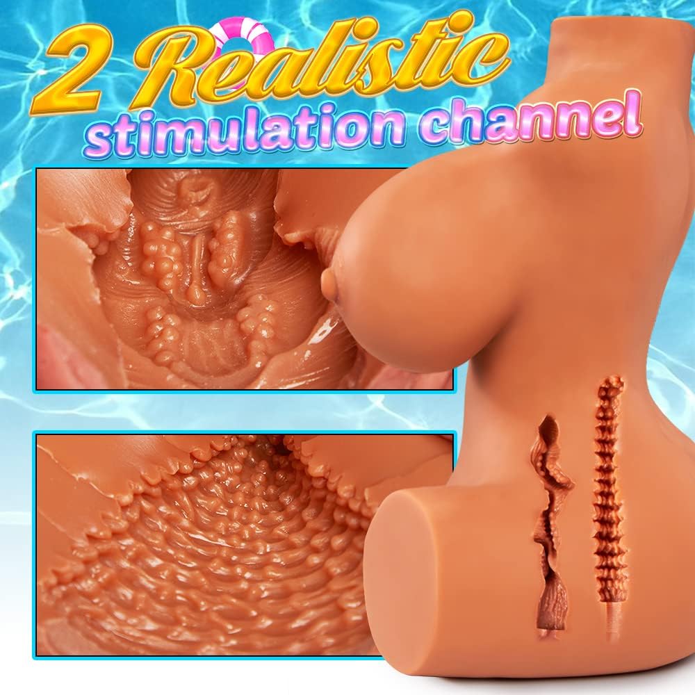 Ms Jackie 7.7 LB Life Like 3 in 1 Mini Sex Doll by DESIRE LUST