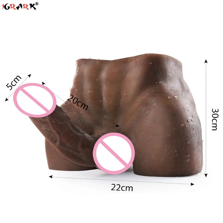 20cm Big Dildo Butt Sex Doll