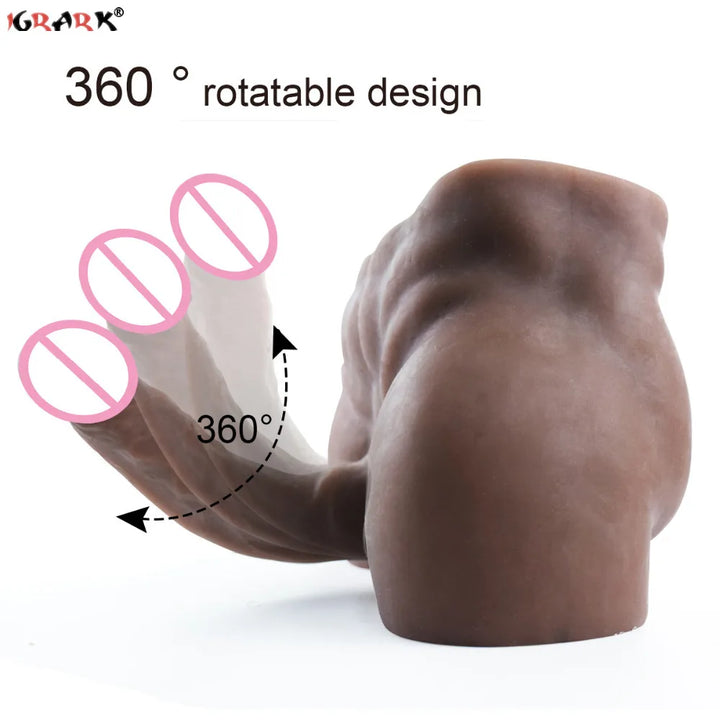 20cm Big Dildo Butt Sex Doll