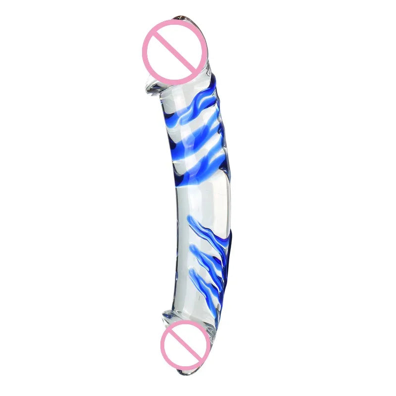 Glass Dildo Penis Both ends