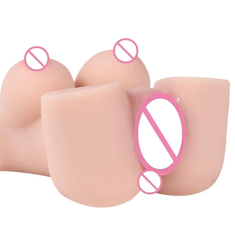 Silicone Male Masturbation Vagina Toy