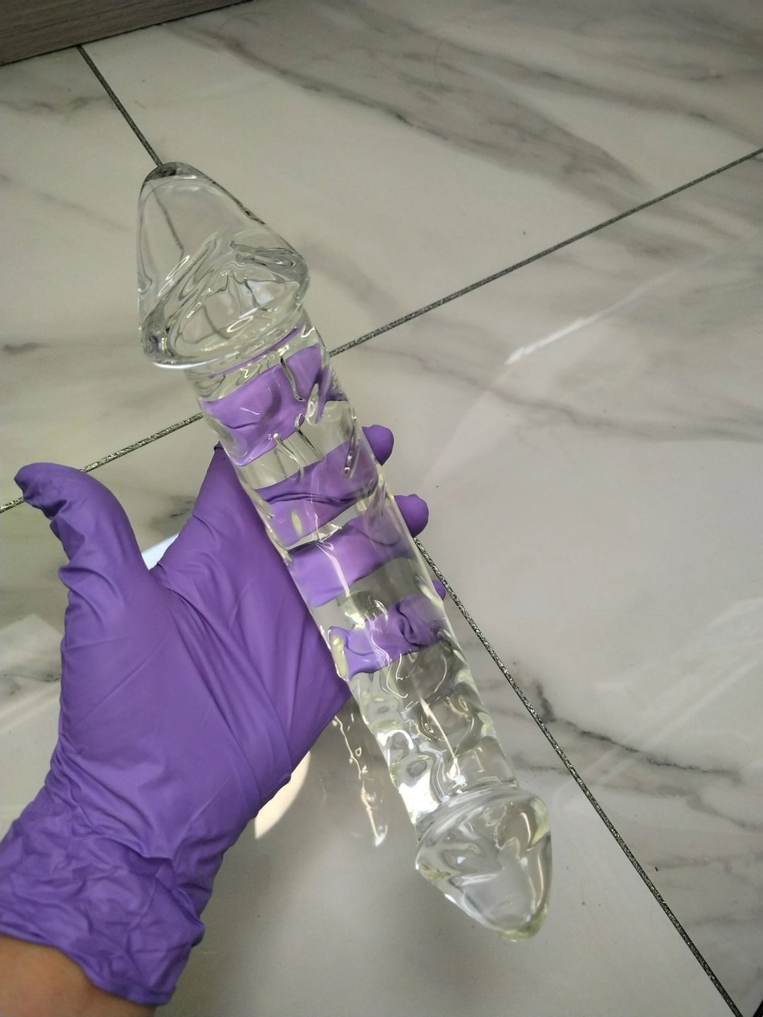 Extra Large Glass Dildo