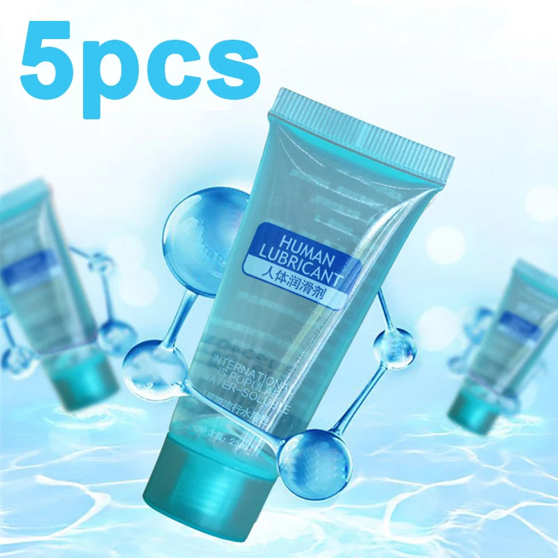 5pcs Water Based Lube for Session Sex