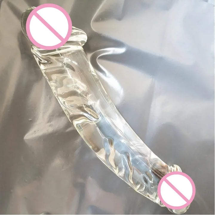 Glass Dildo Penis Both ends