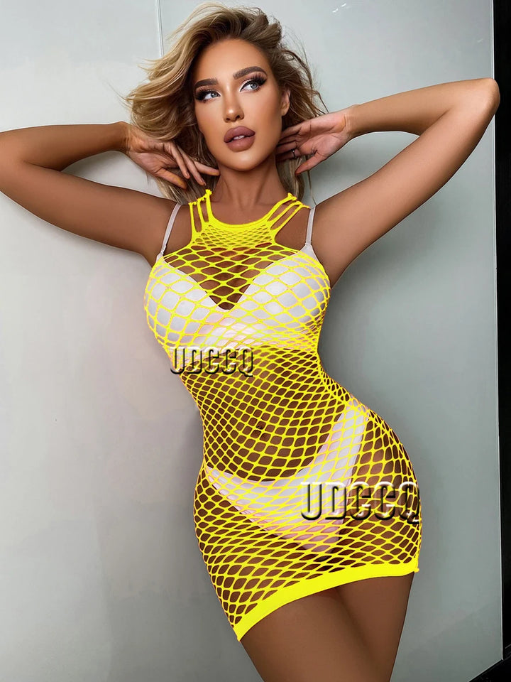 Fishnet Lingerie by desirelust