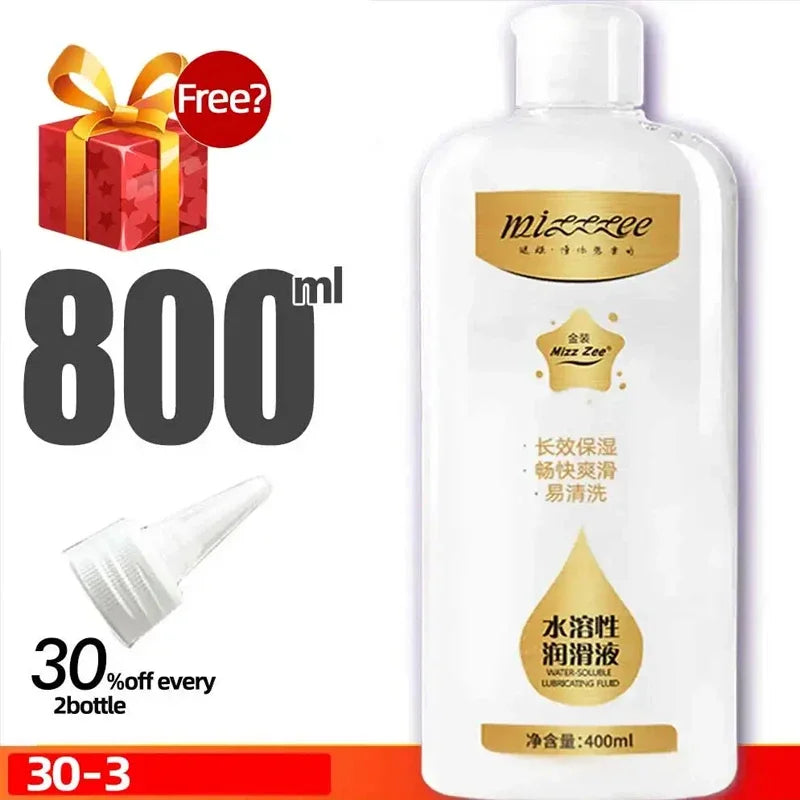 800/400ml Anal Lube Water-based Intimate Lubricant