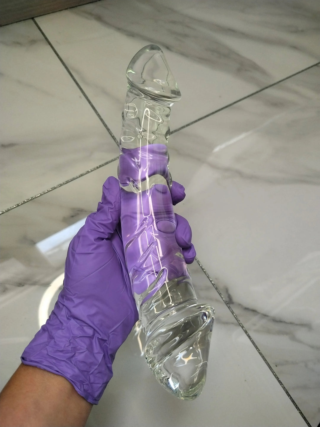 Extra Large Glass Dildo