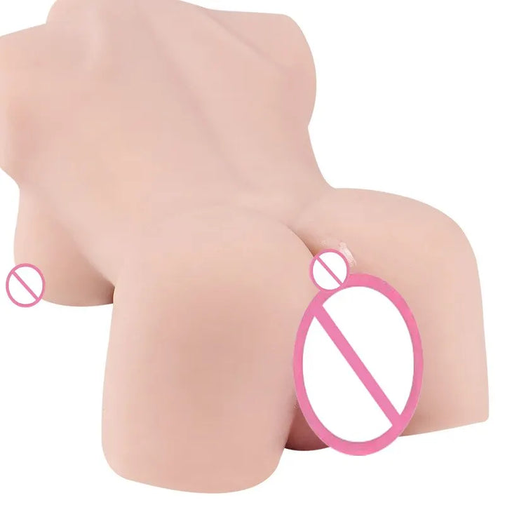Silicone Male Masturbation Vagina Toy
