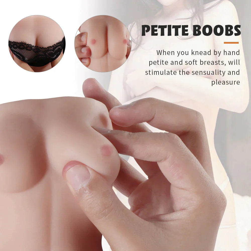 Mini Pocket Pussy and Tits Masturbator 1.5 lb