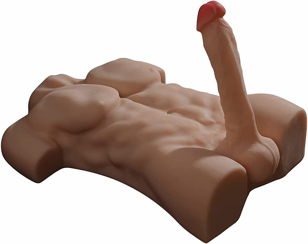 Half Body Male Sex doll 15.4lb with Butthole