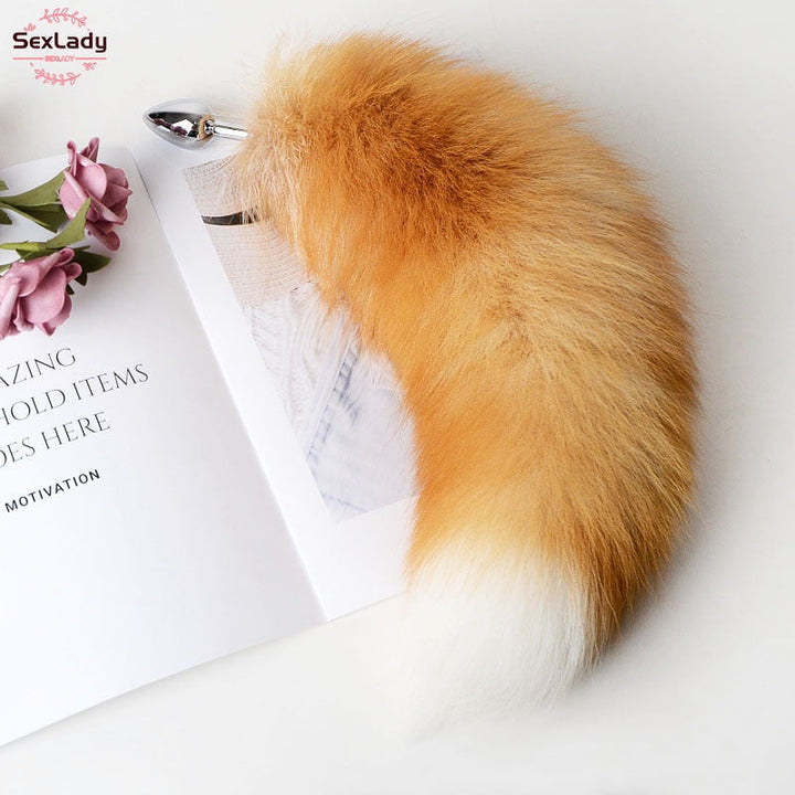 Anal Plug Fox Tail by Desire Lust