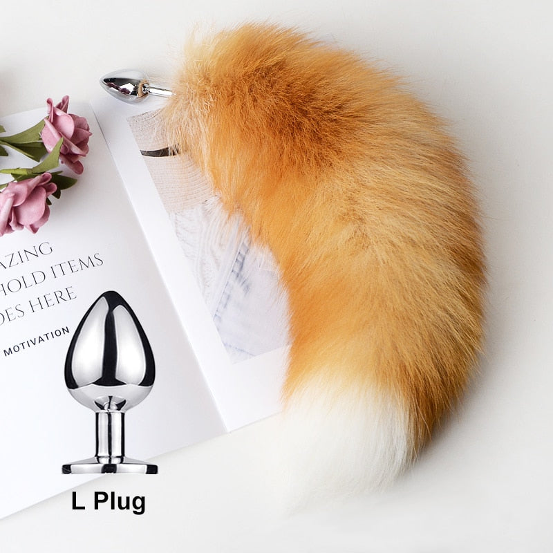 Anal Plug Fox Tail by Desire Lust