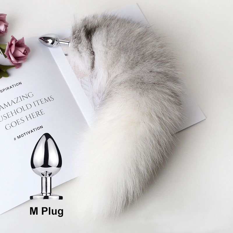 Anal Plug Fox Tail by Desire Lust