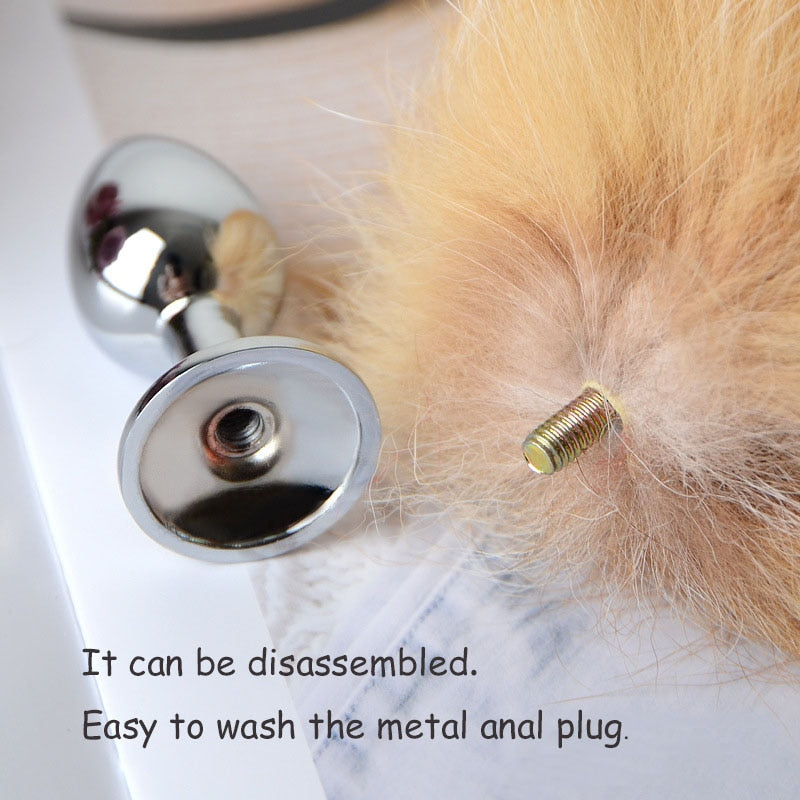 Anal Plug Fox Tail by Desire Lust