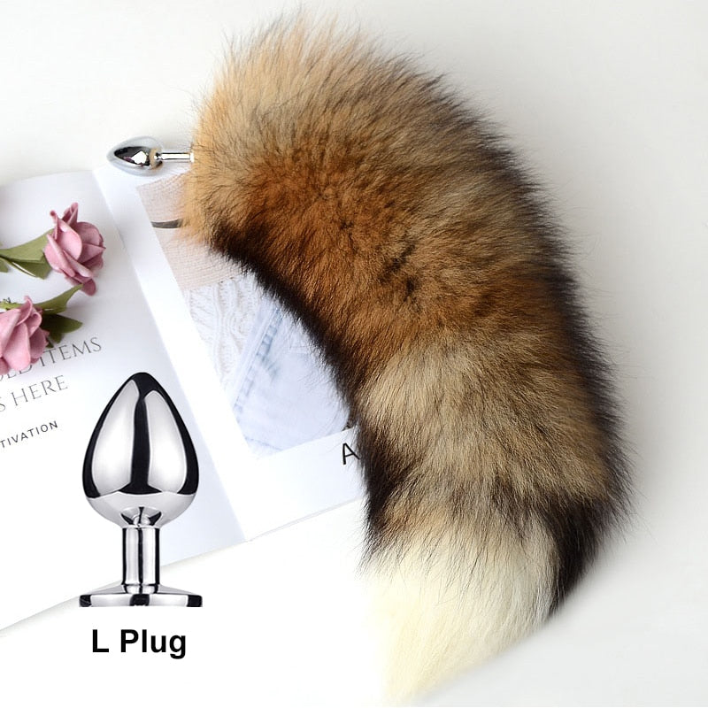 Anal Plug Fox Tail by Desire Lust