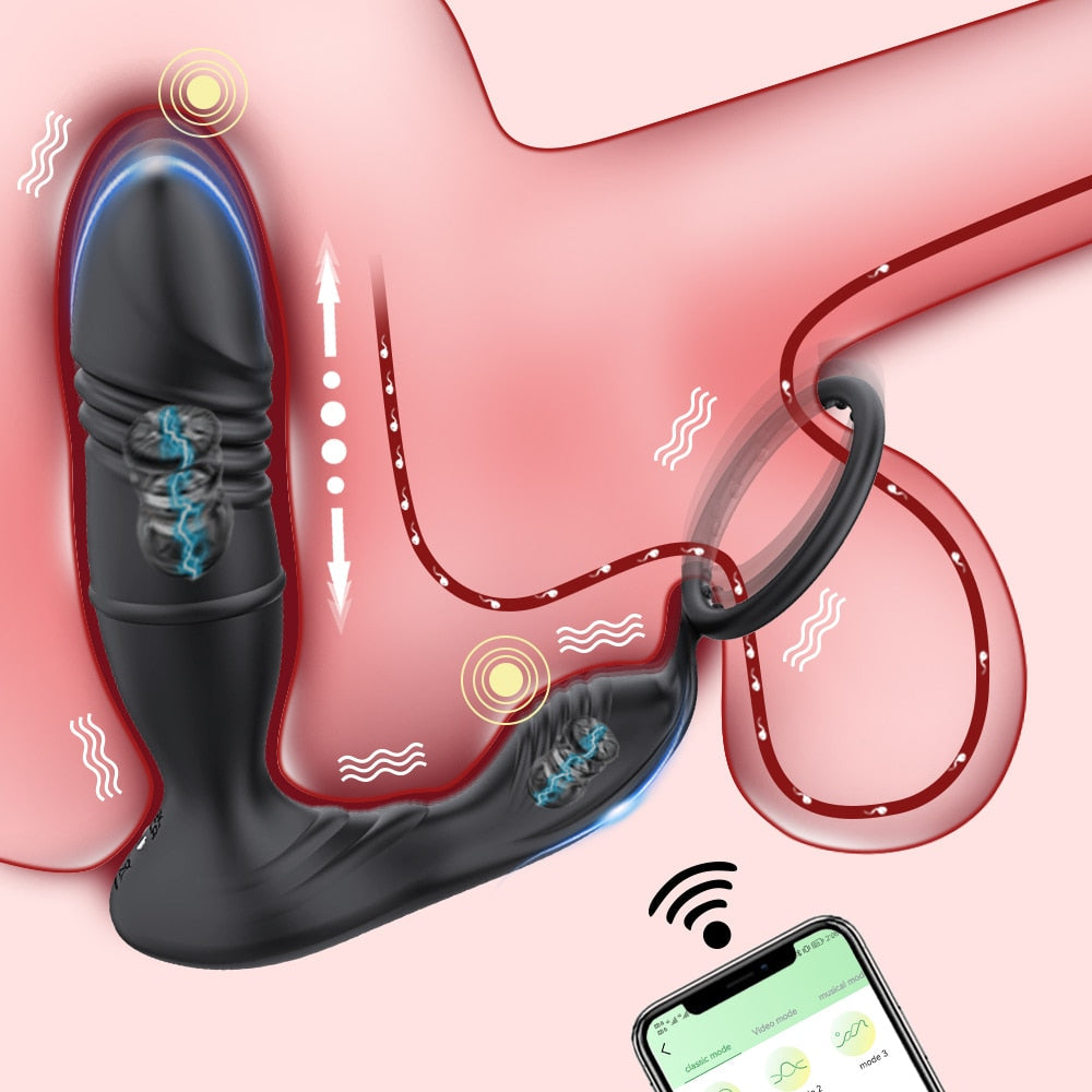 Thrusting Prostate Massager