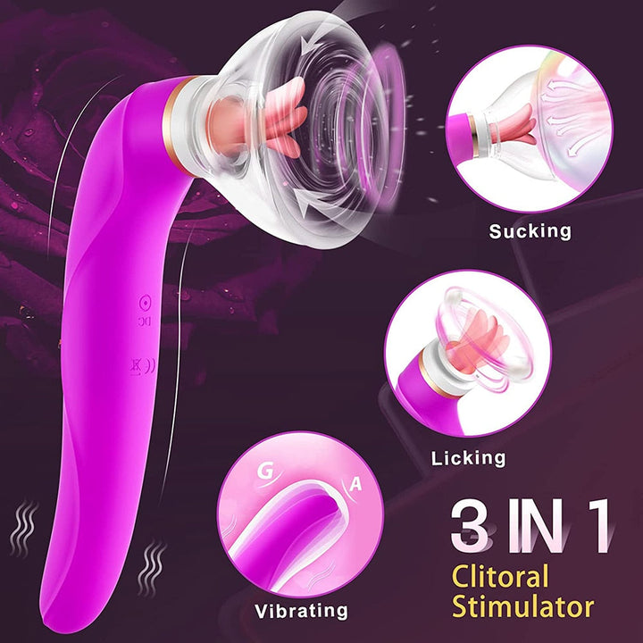 Pussy Licking Vibrator by Desire Lust