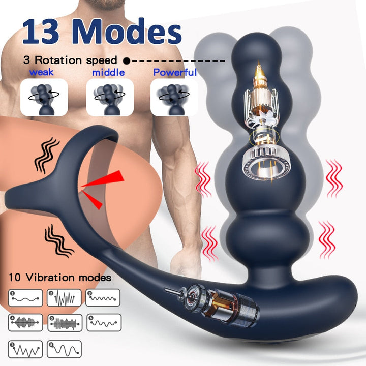 Prostate Massager Vibrator by Desire Lust
