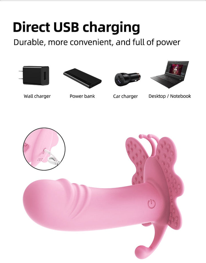 Her Butterfly Vibrator By Desire Lust