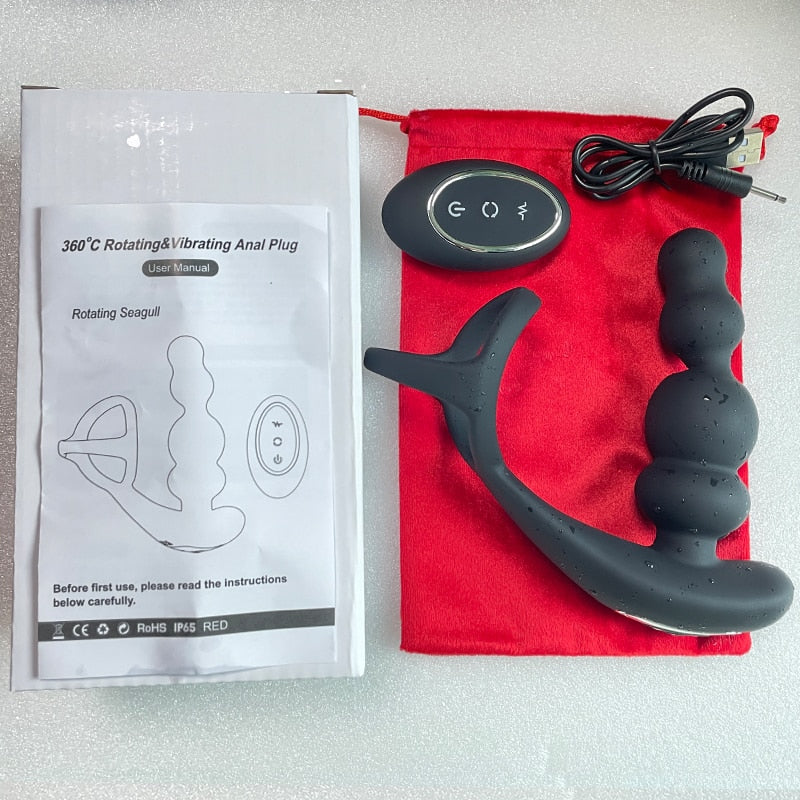 Prostate Massager Vibrator by Desire Lust