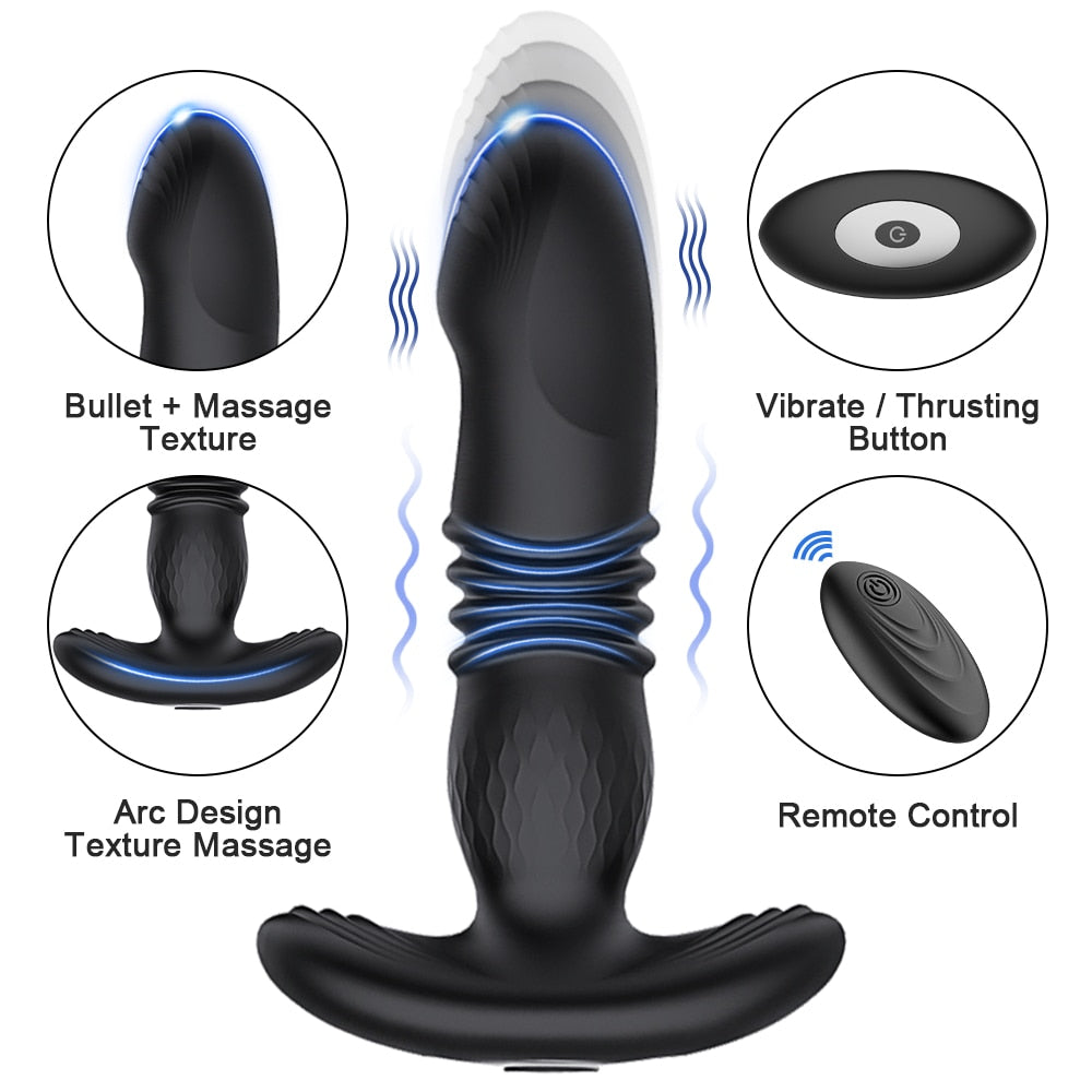 Telescopic Anal Vibrator by Desire Lust
