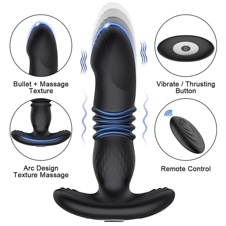 Telescopic Anal Vibrator by Desire Lust