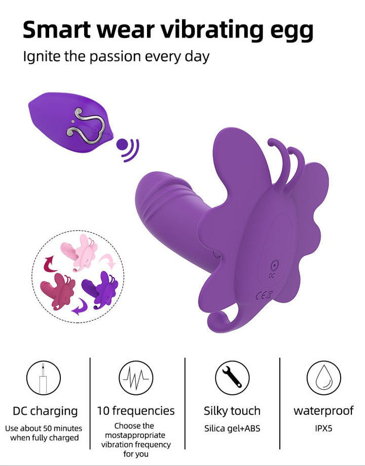 Her Butterfly Vibrator By Desire Lust