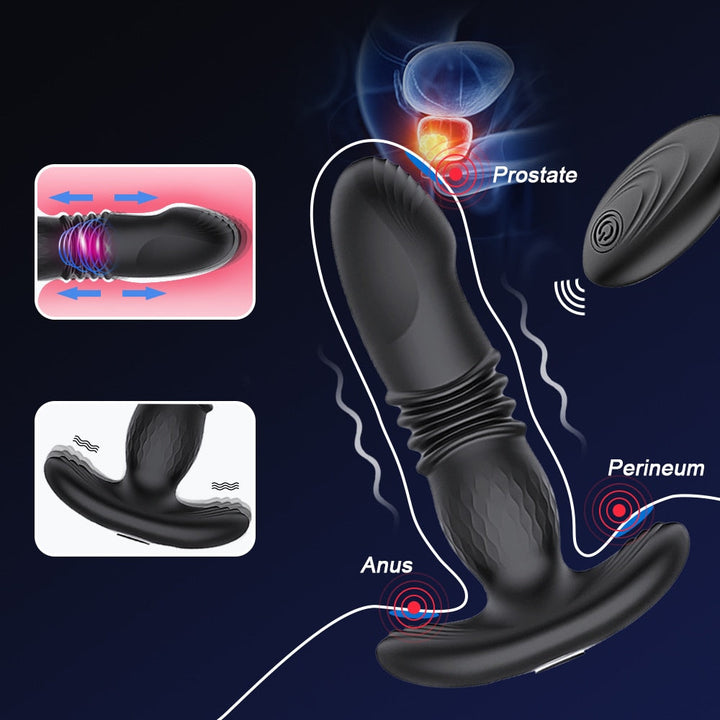 Telescopic Anal Vibrator by Desire Lust