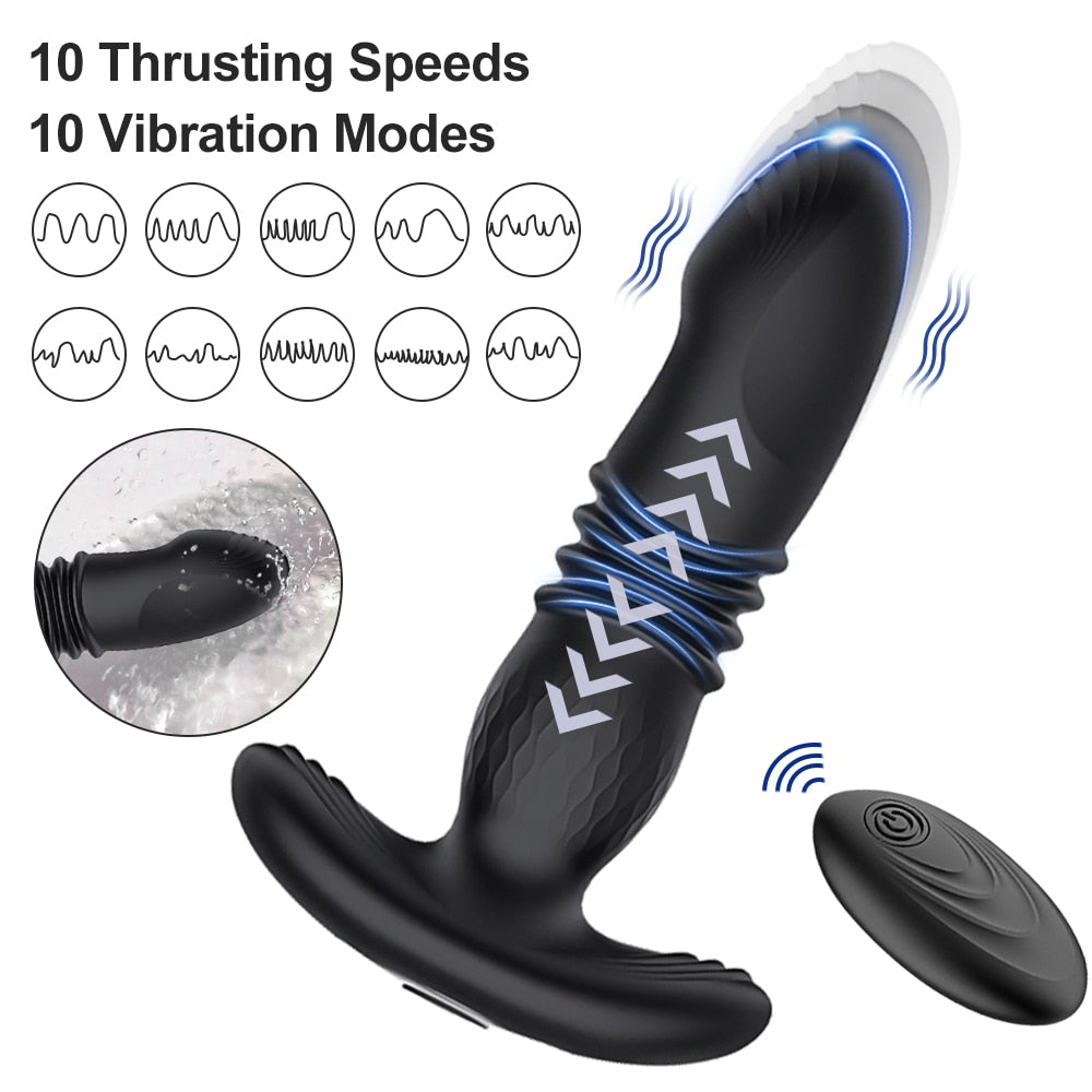 Telescopic Anal Vibrator by Desire Lust