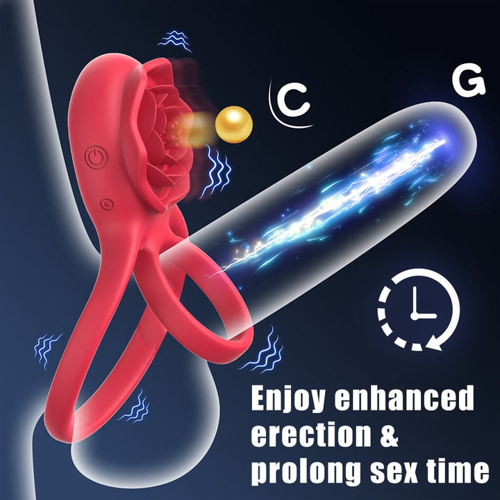 Penis Rose  Ring