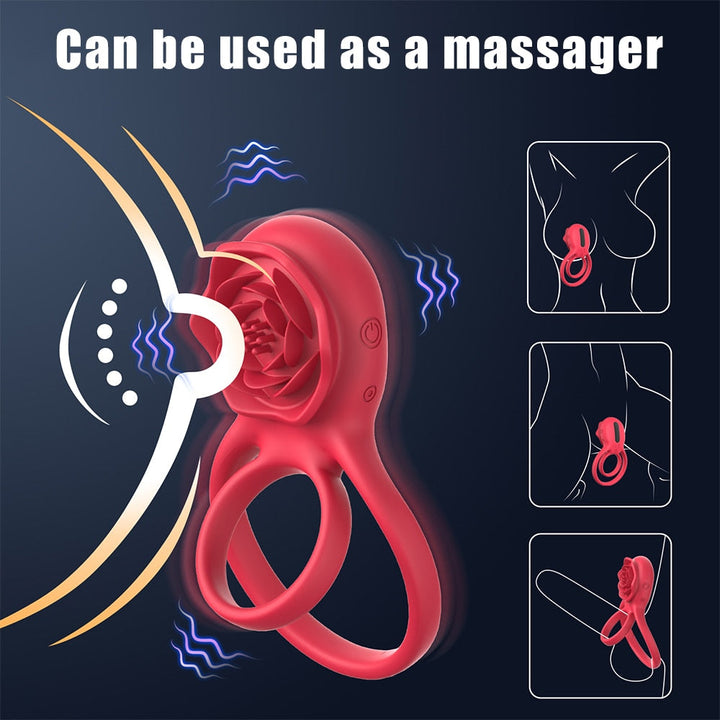 Penis Rose  Ring