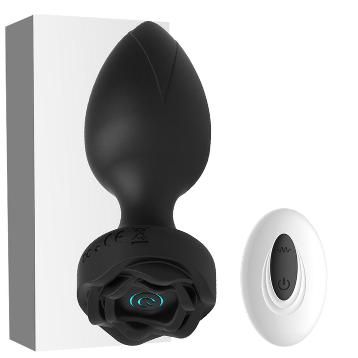 Rose Anal Vibrator by Desire Lust