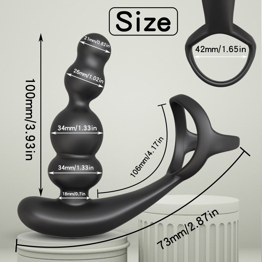 Prostate Massager Vibrator by Desire Lust