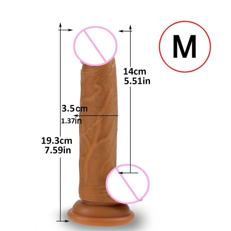 Skin Feeling Realistic Dildo by Desire Lust