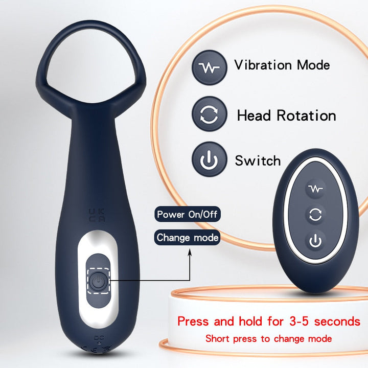 Prostate Massager Vibrator by Desire Lust