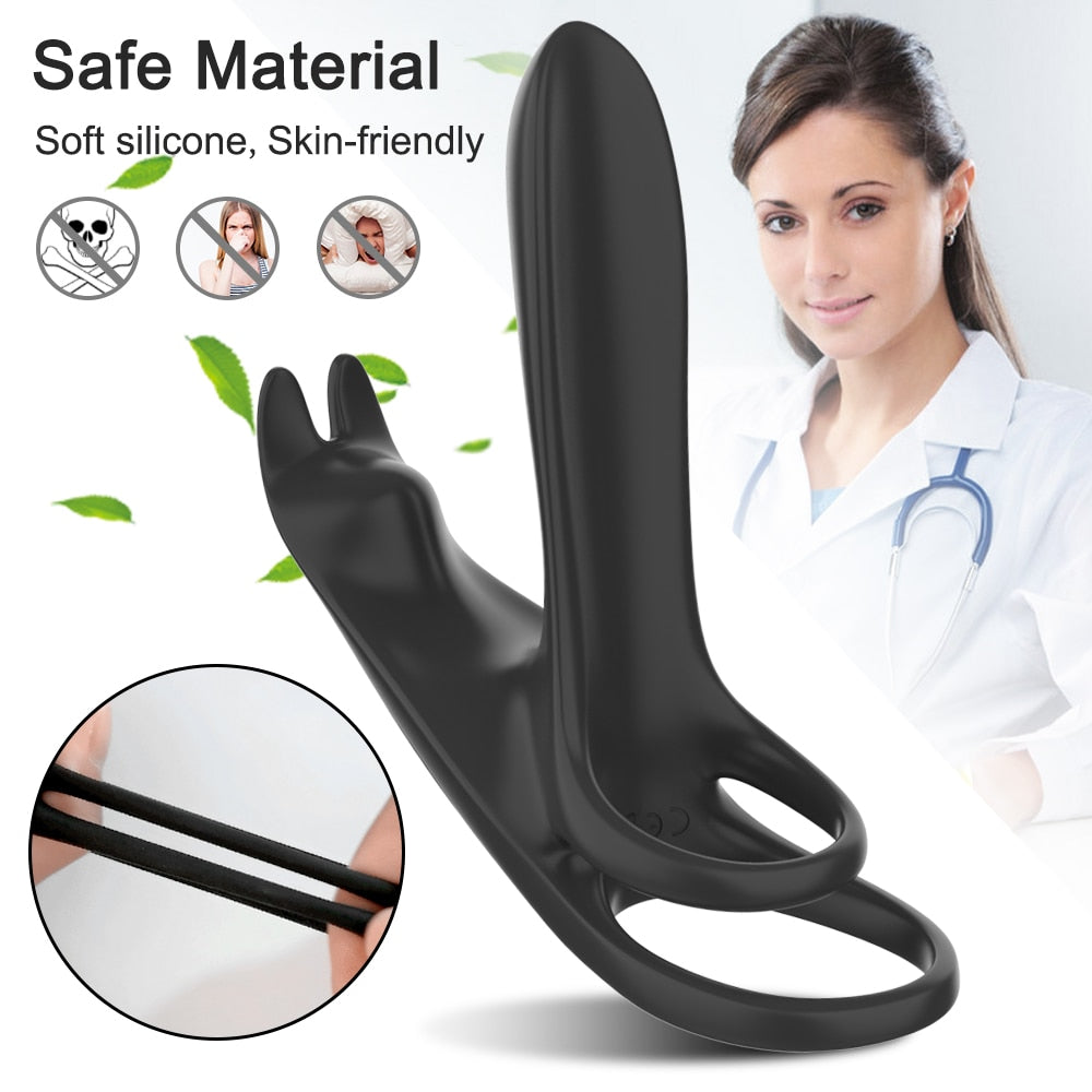 Vibrating Cock ring Couple