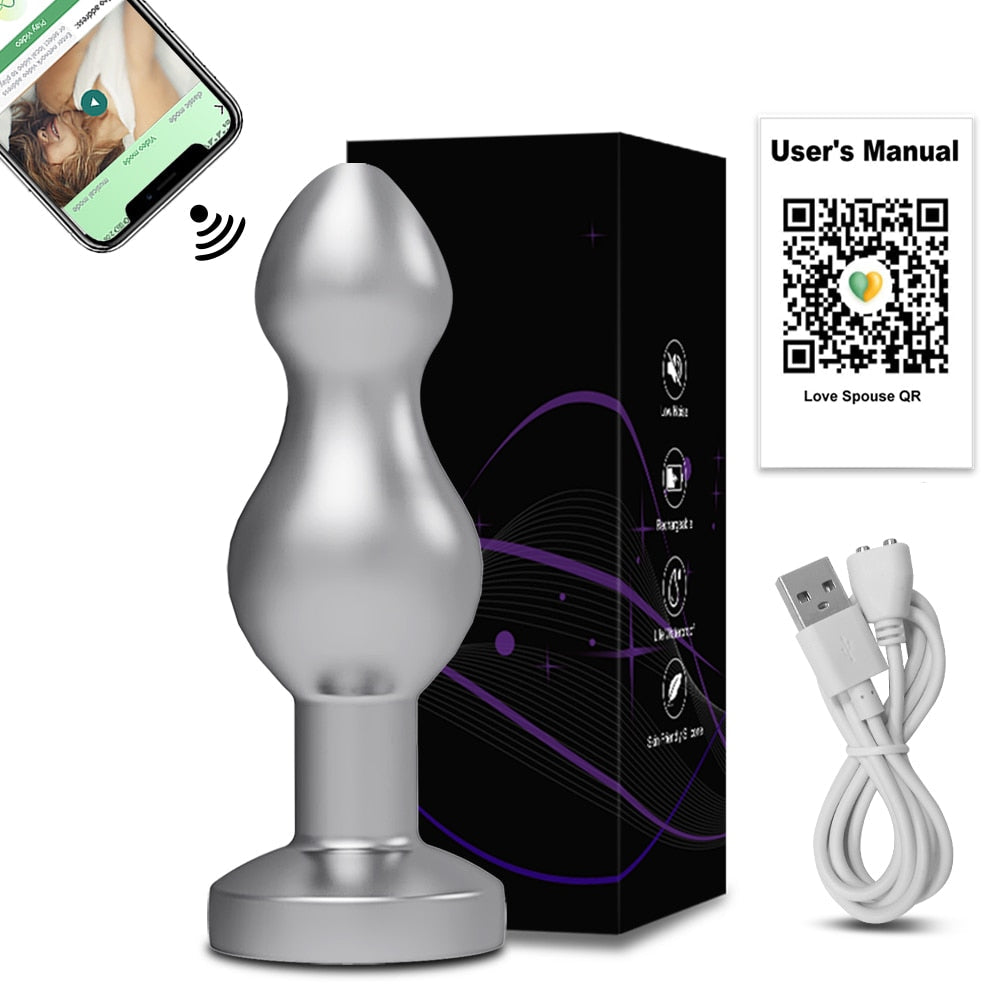 Anal Plug Vibrator by Desire Lust