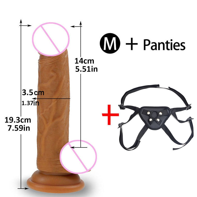 Skin Feeling Realistic Dildo by Desire Lust