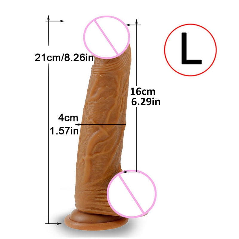 Skin Feeling Realistic Dildo by Desire Lust
