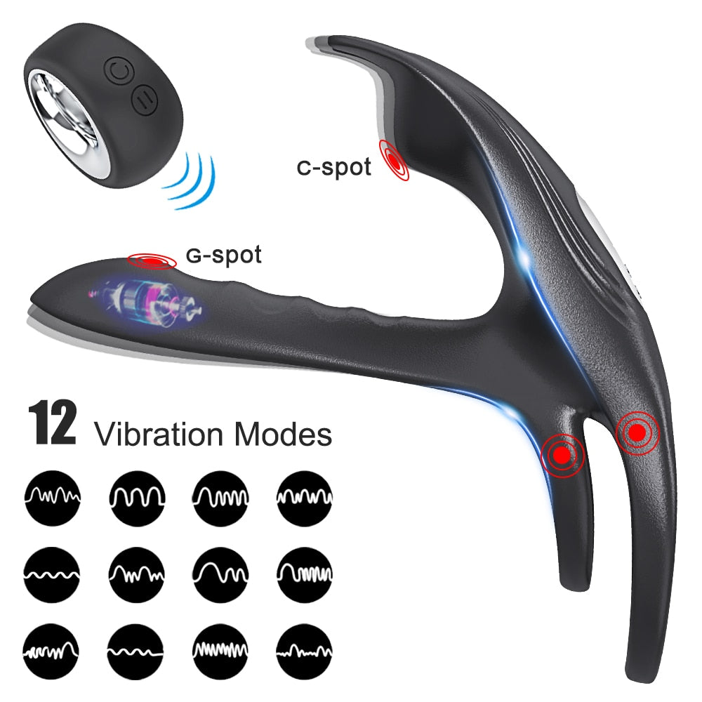Vibrating Cock ring Couple