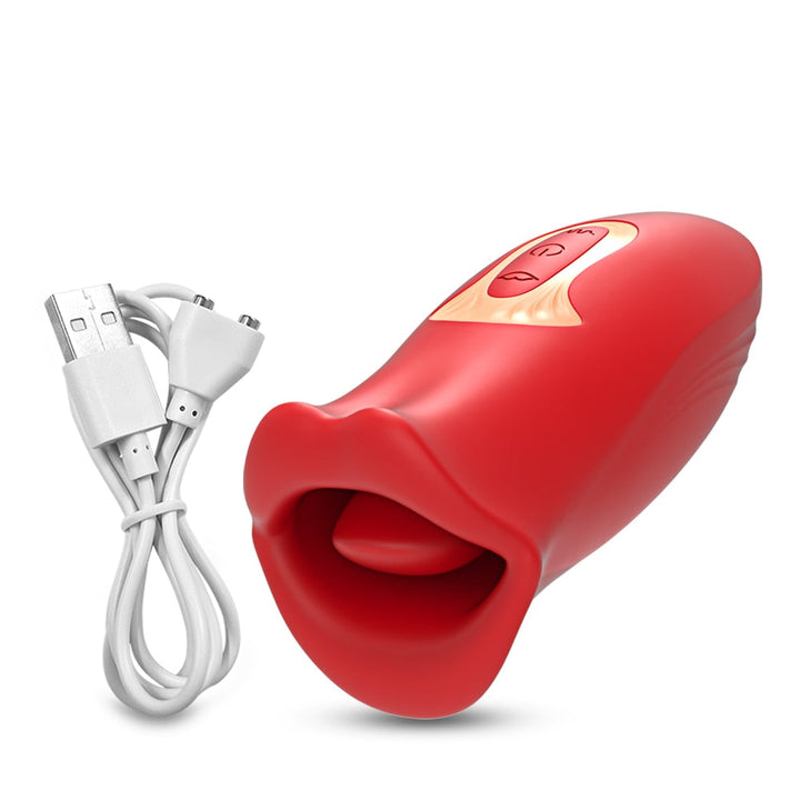 Clit Tongue Licking Vibrator by Desire Lust