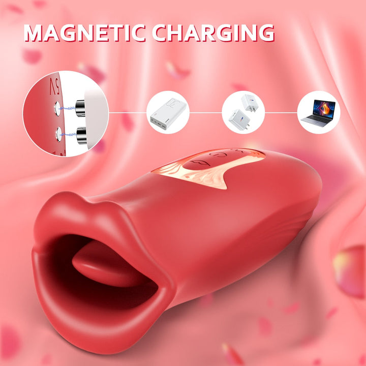 Clit Tongue Licking Vibrator by Desire Lust