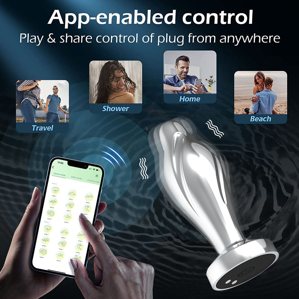 Anal Plug Vibrator by Desire Lust