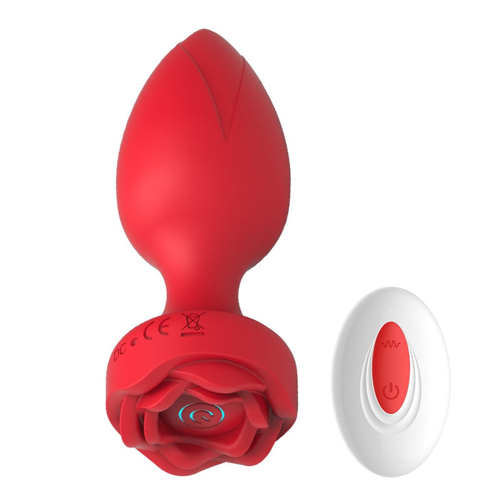 Rose Anal Vibrator by Desire Lust