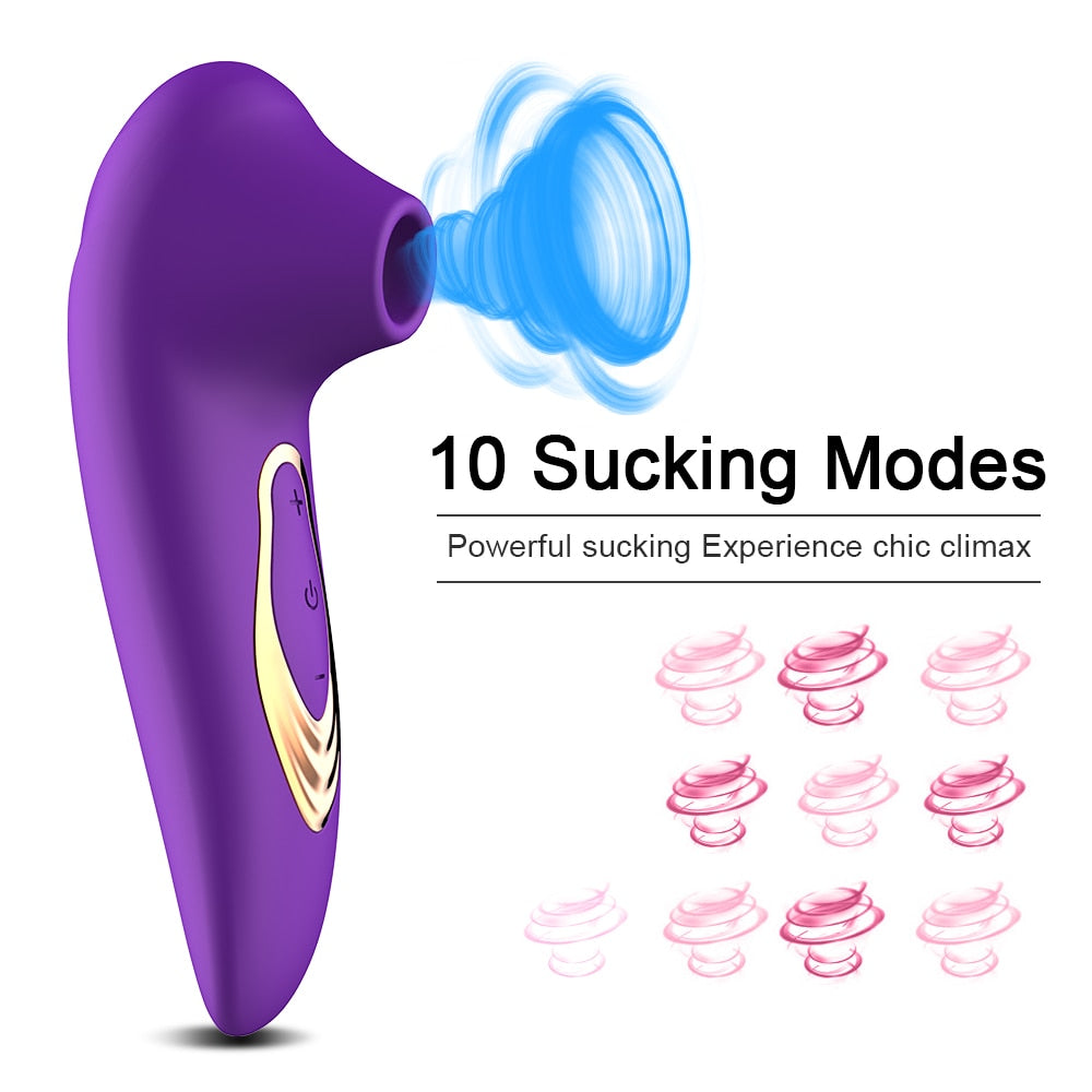 Royal Sucking Massager by Desire Lust